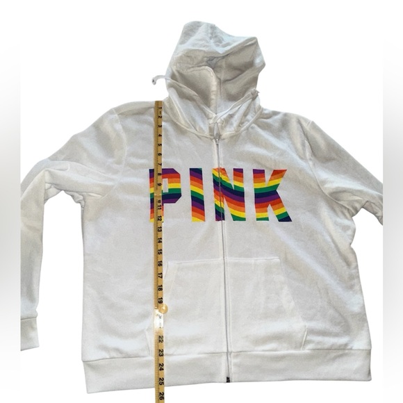 Pink • Zip Up Hoodie • Rainbow - Picture 6 of 6